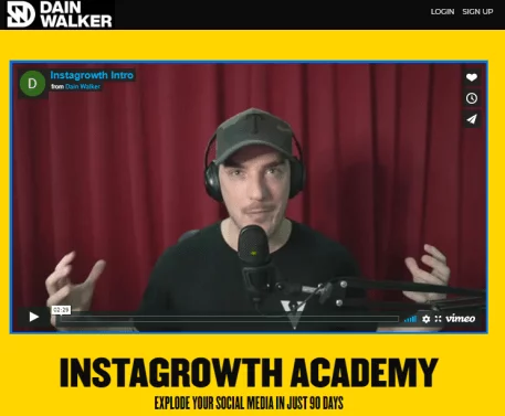 Dain Walker – Instagrowth Academy Download Dain Walker – Instagrowth Academy
