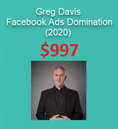Greg Davis – Facebook Ads Domination 2020 Download Greg Davis – Facebook Ads Domination