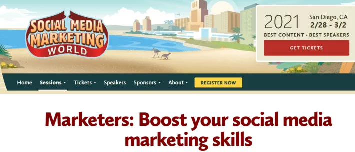 Social Media Marketing World Session 2020