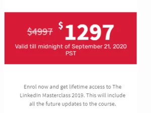 Vaibhav Sisinty – LinkedIn Masterclass 2020