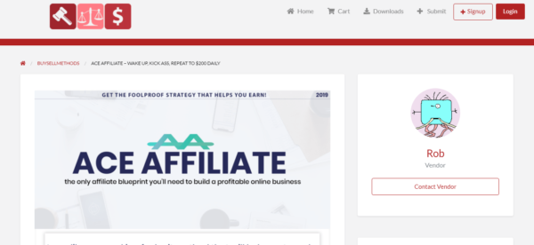 ACE AFFILIATE – Wake Up, Kick Ass, REPEAT to $200 Daily