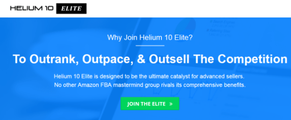Helium 10 Elite – Amazon FBA Masterminds UP6