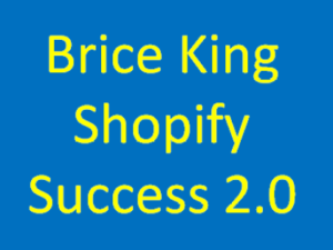 Brice King – Shopify Success 2.0