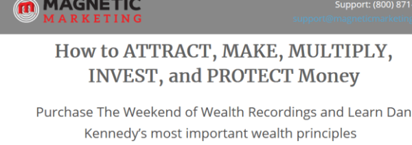 Dan Kennedy – Weekend of Wealth 2020