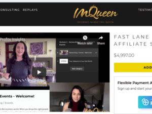 IMQueen Christina Szekeres – Fast Lane Profits