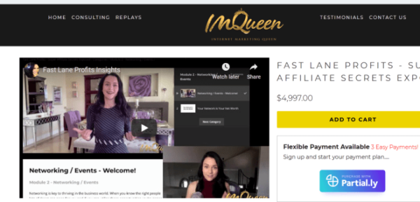 IMQueen Christina Szekeres – Fast Lane Profits