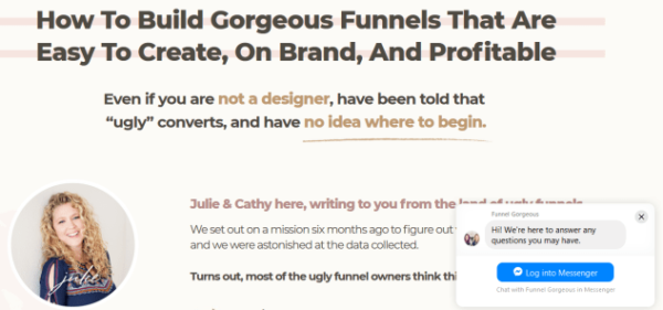 Julie Stoian & Cathy – Funnel Gorgeous