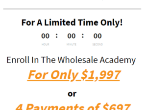 Larry Lubarsky – Wholesale Academy UP1