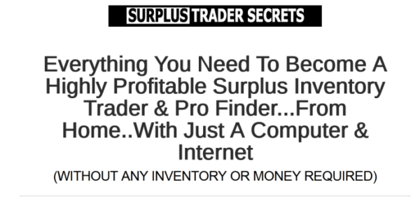 Surplus Trader Secrets