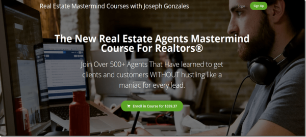 Joseph Gonzales – The New Real Estate Agents Mastermind Course For Realtors