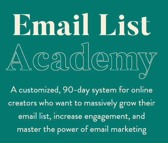 Melissa Griffin – Email List Academy Download