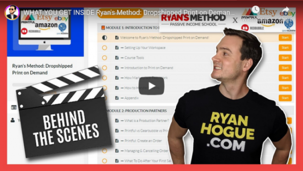 Ryan Hogue - Ryan's Method Dropshipped POD Download