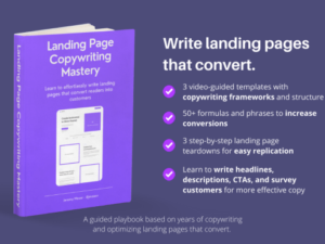 Jeremy Moser - Landing Page Copywriting Mastery Download