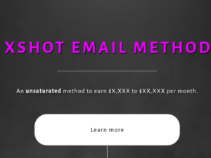 xShot Email Method Course Download