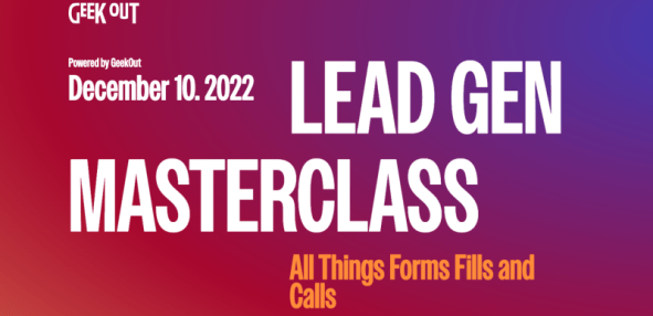 Geekout – Lead Gen Masterclass 12-2022 Download