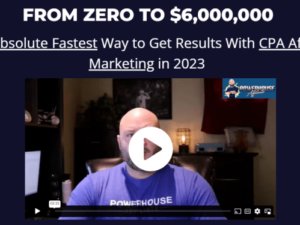 CPA Affiliate Marketing in 2023 – 30 Day Google Ads Challenge – From Zero To $6,000,000 Download