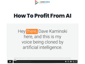 Dave Kaminski – How To Profit From AI Download