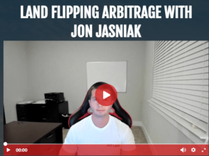 Jon Jasniak – Land Flipping Arbitrage Download